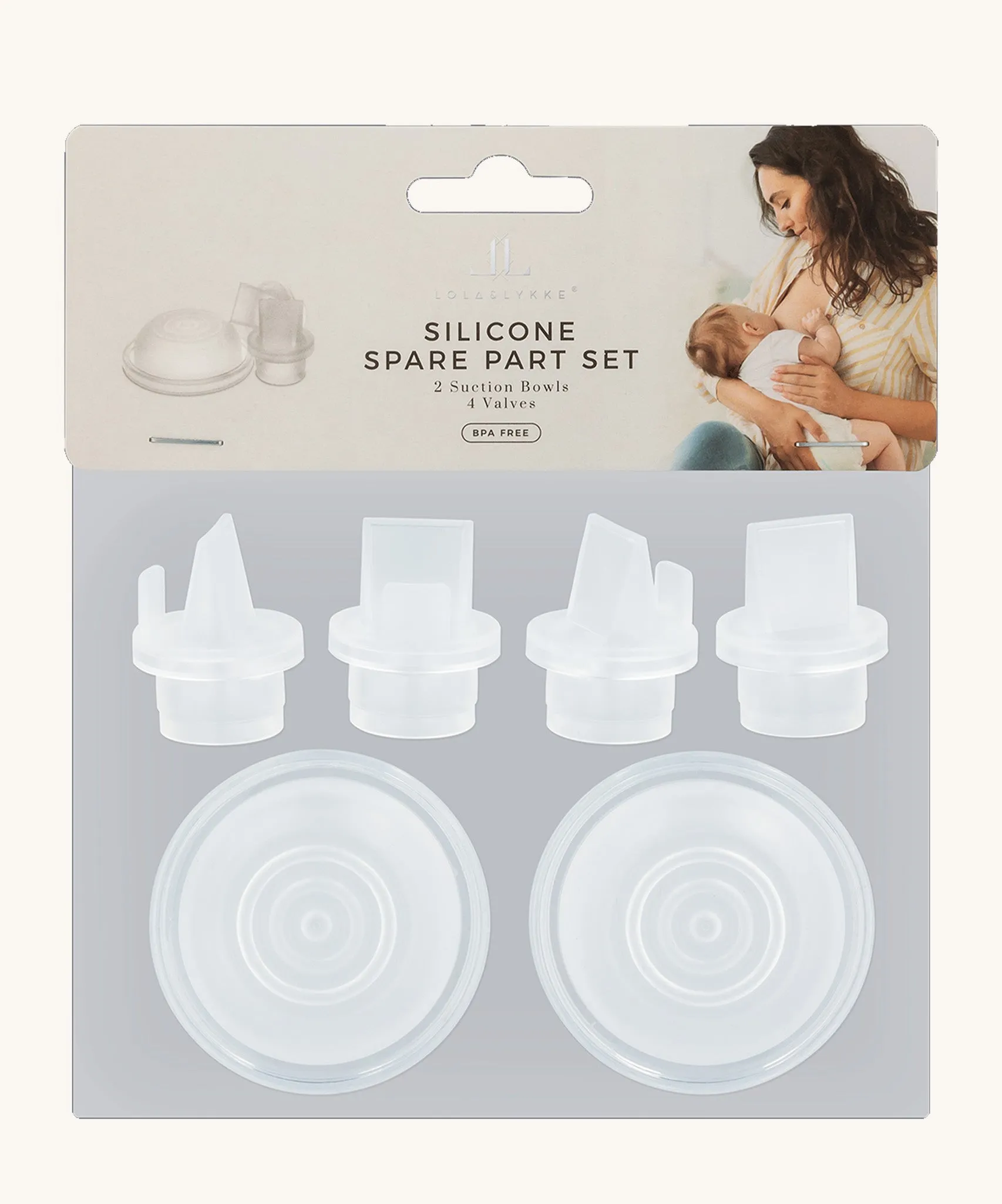 Lola&Lykke Breast Pump Silicone Spare Part Set