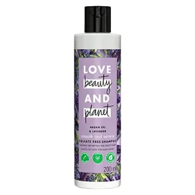 Love Beauty & Planet Argan Oil and Lavender Shampoo for Dry & Frizzy hair | Sulfate Free , 200ml