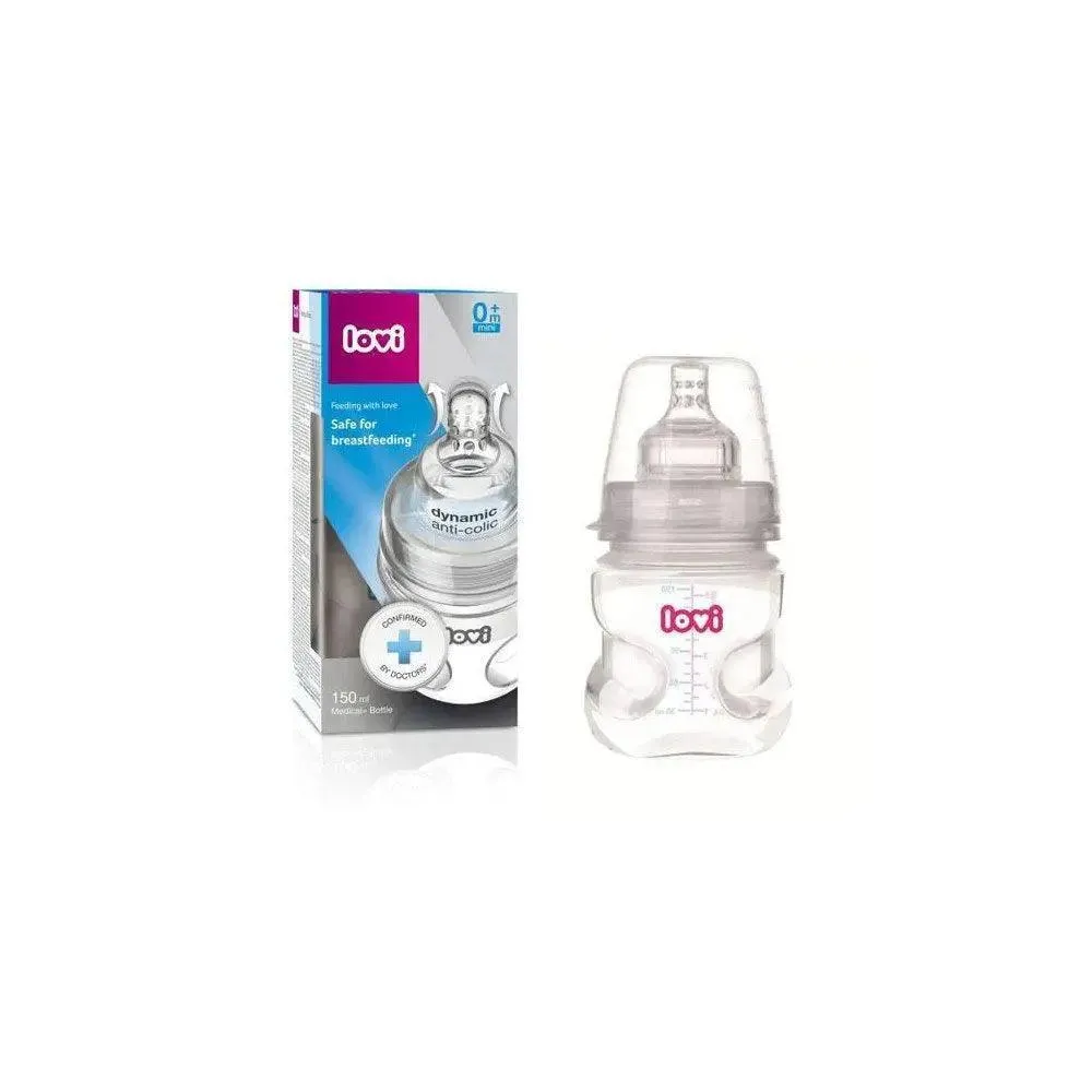 Lovi Medical  Bottle With Dynamic Teat 150ml 0m 