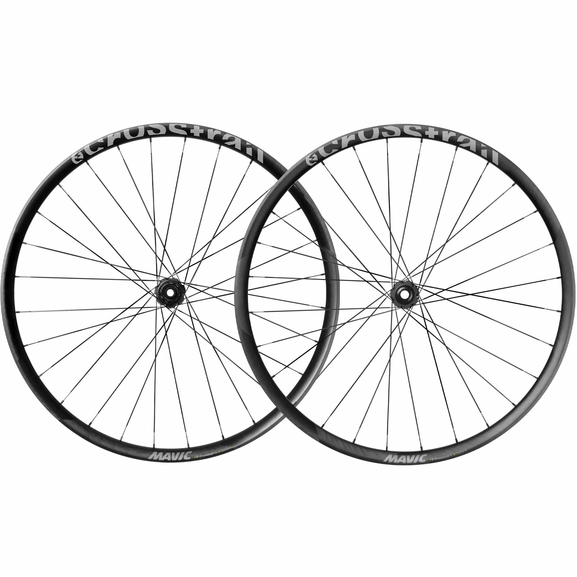 Mavic E-Crosstrail SL Carbon 29 Disc Centre Lock Pair - 29" - Bolt-Thru