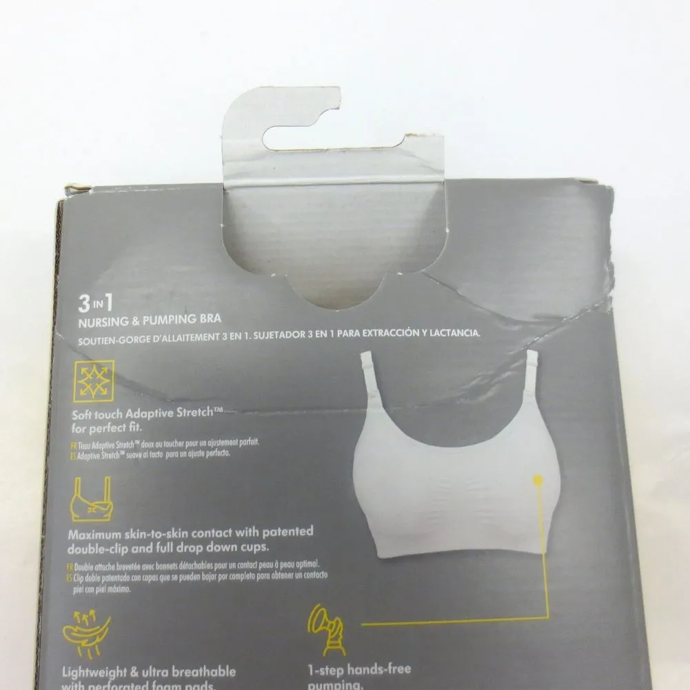 Medela 3-in-1 Nursing and Pumping Bra - Chai (Medium) (84038) (Open Box)