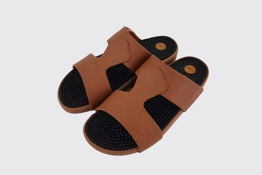 Musashi Leather Reflexology Sandals