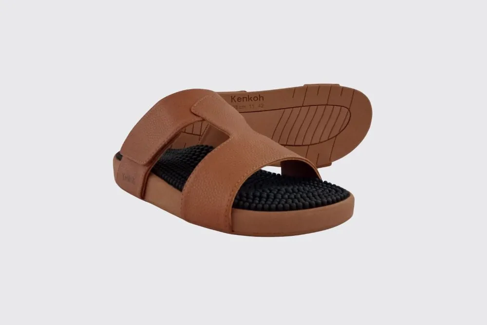 Musashi Leather Reflexology Sandals