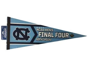 North Carolina Tar Heels 2017 Final Four Basketball Premium Felt Pennant