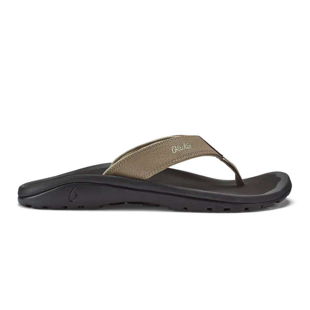 OluKai Men's 'Ohana Sandals - Clay/Onyx