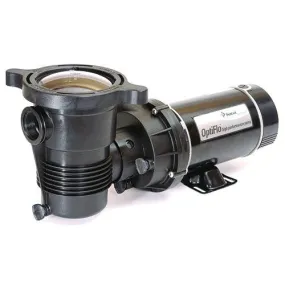 Pentair 347991 OptiFlo Horizontal Discharge Aboveground Pool Pump with 2 Speed Motor and Standard Plug, 1 HP