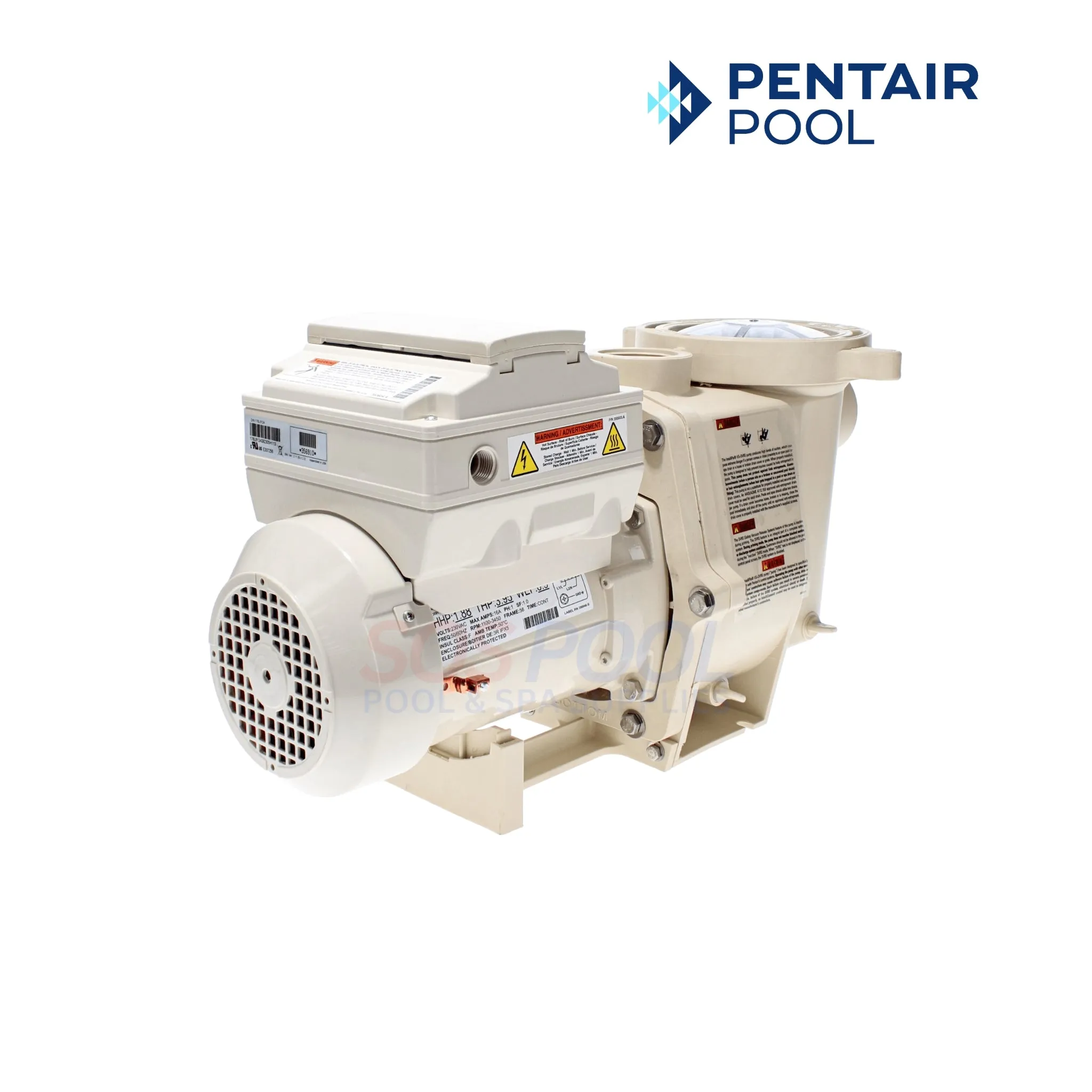 Pentair IntelliFlo VS SVRS 3 HP Pump | Variable Speed Pool Pump | 230V | EC-011057