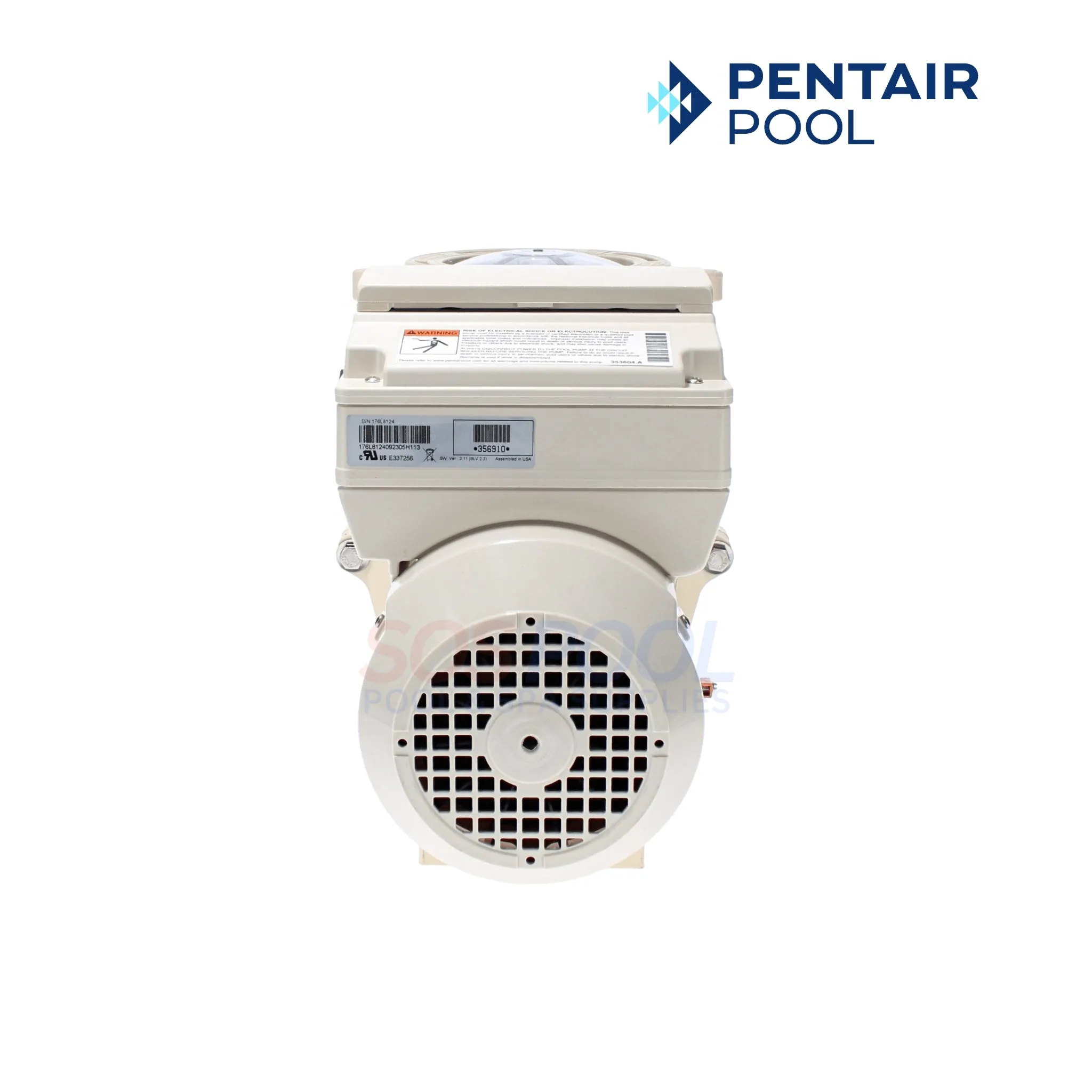 Pentair IntelliFlo VS SVRS 3 HP Pump | Variable Speed Pool Pump | 230V | EC-011057