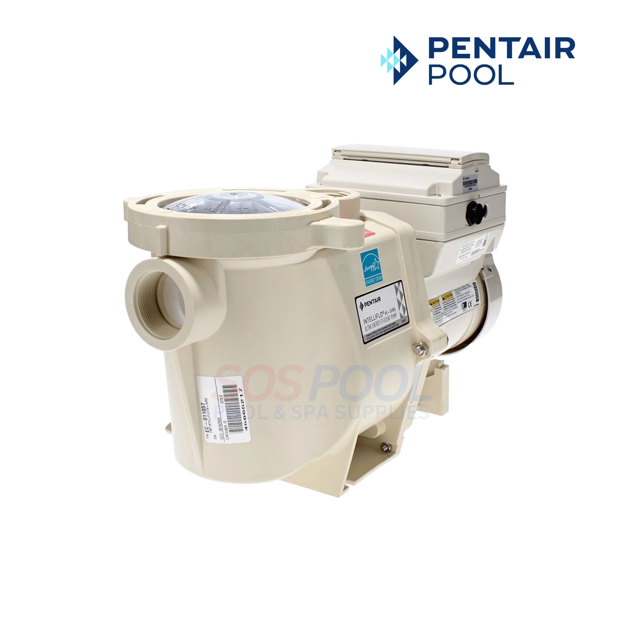 Pentair IntelliFlo VS SVRS 3 HP Pump | Variable Speed Pool Pump | 230V | EC-011057