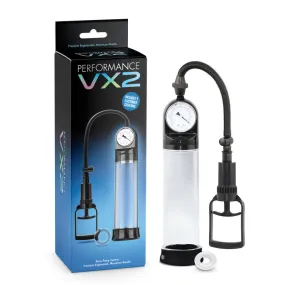 Performance By Blush® | VX2 Male Enhancement Clear/Black Pump