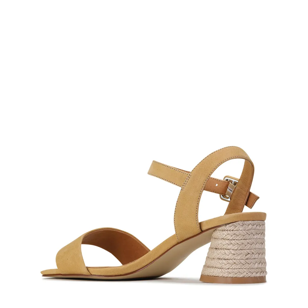 PETRON ESPADRILLE HEEL ARCHIVE SANDAL