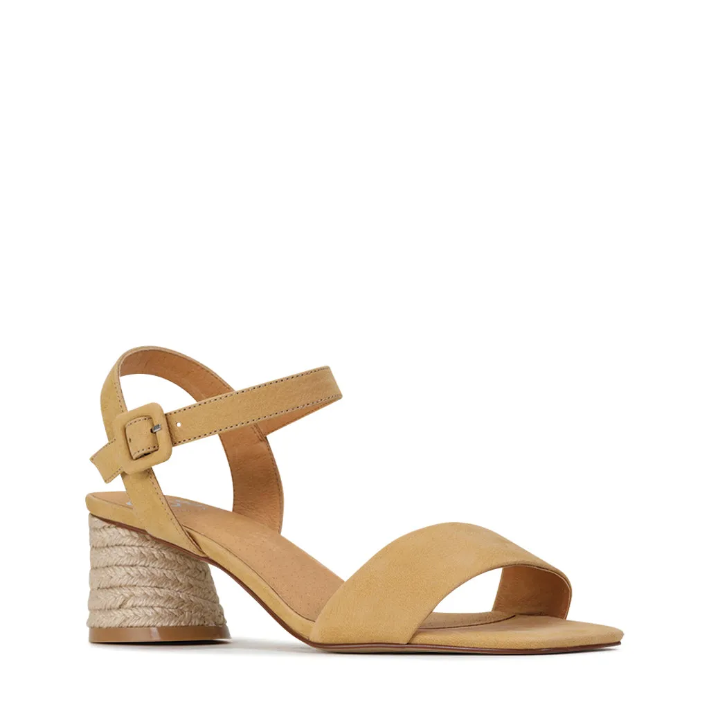 PETRON ESPADRILLE HEEL ARCHIVE SANDAL