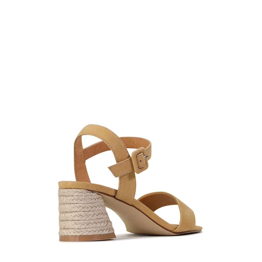 PETRON ESPADRILLE HEEL ARCHIVE SANDAL