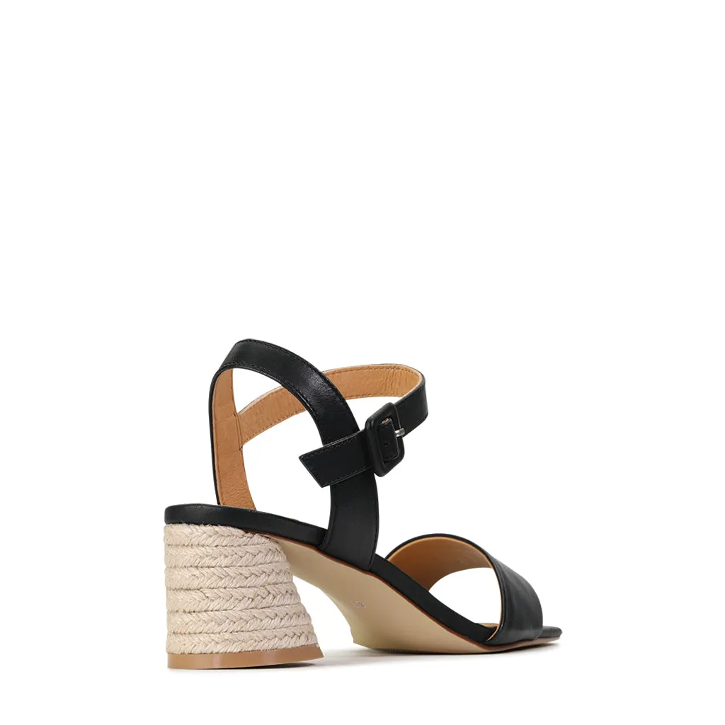 PETRON ESPADRILLE HEEL ARCHIVE SANDAL