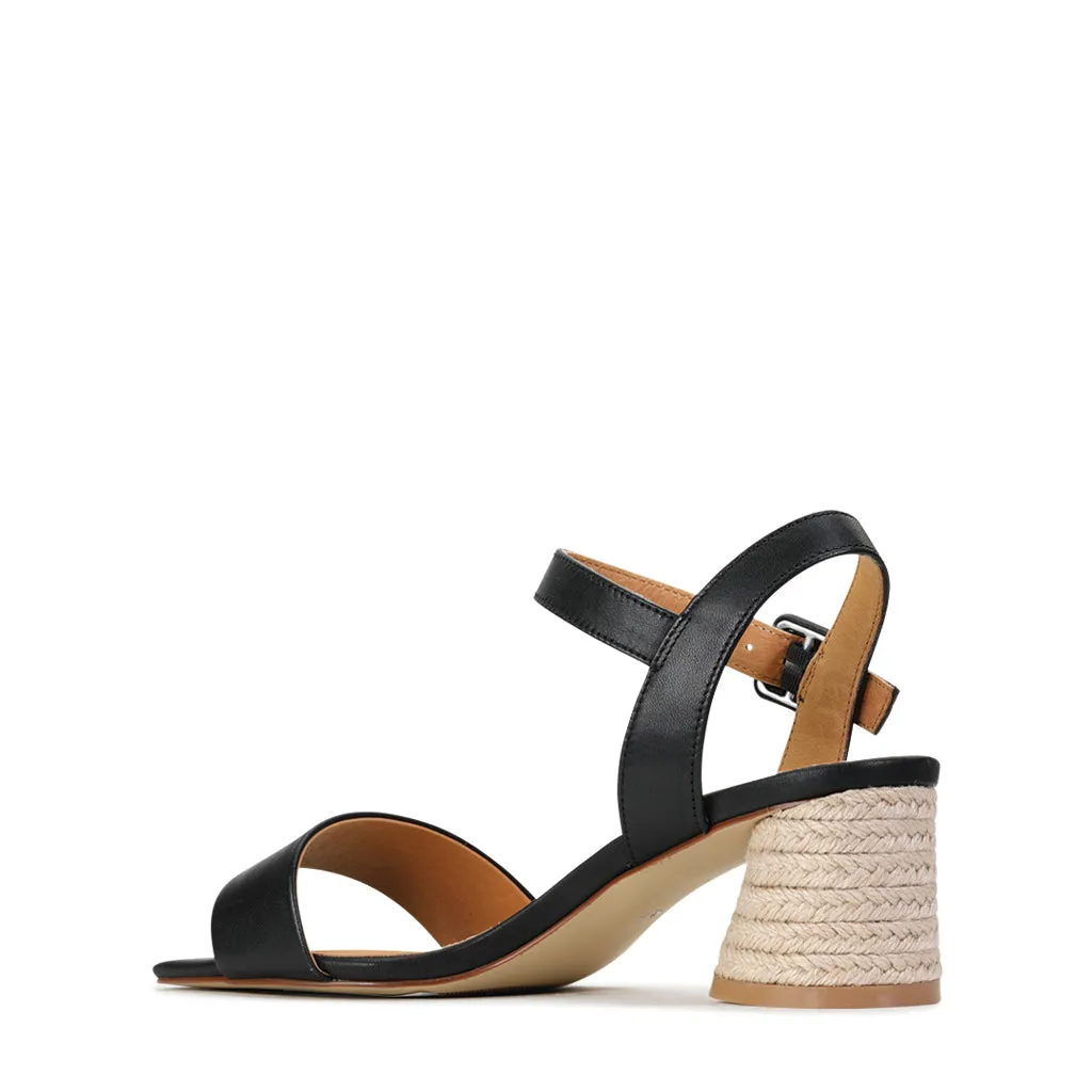 PETRON ESPADRILLE HEEL ARCHIVE SANDAL