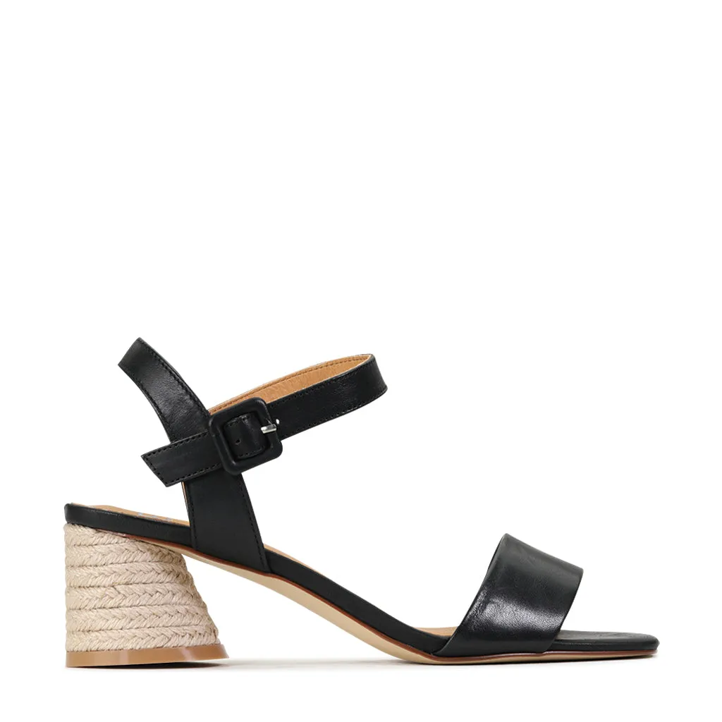 PETRON ESPADRILLE HEEL ARCHIVE SANDAL