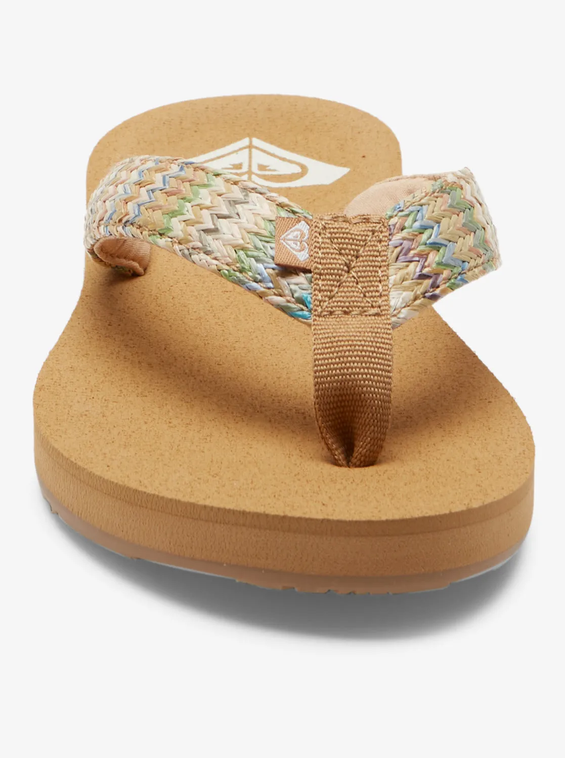 Porto Raffia II Sandals - Multi/Olive