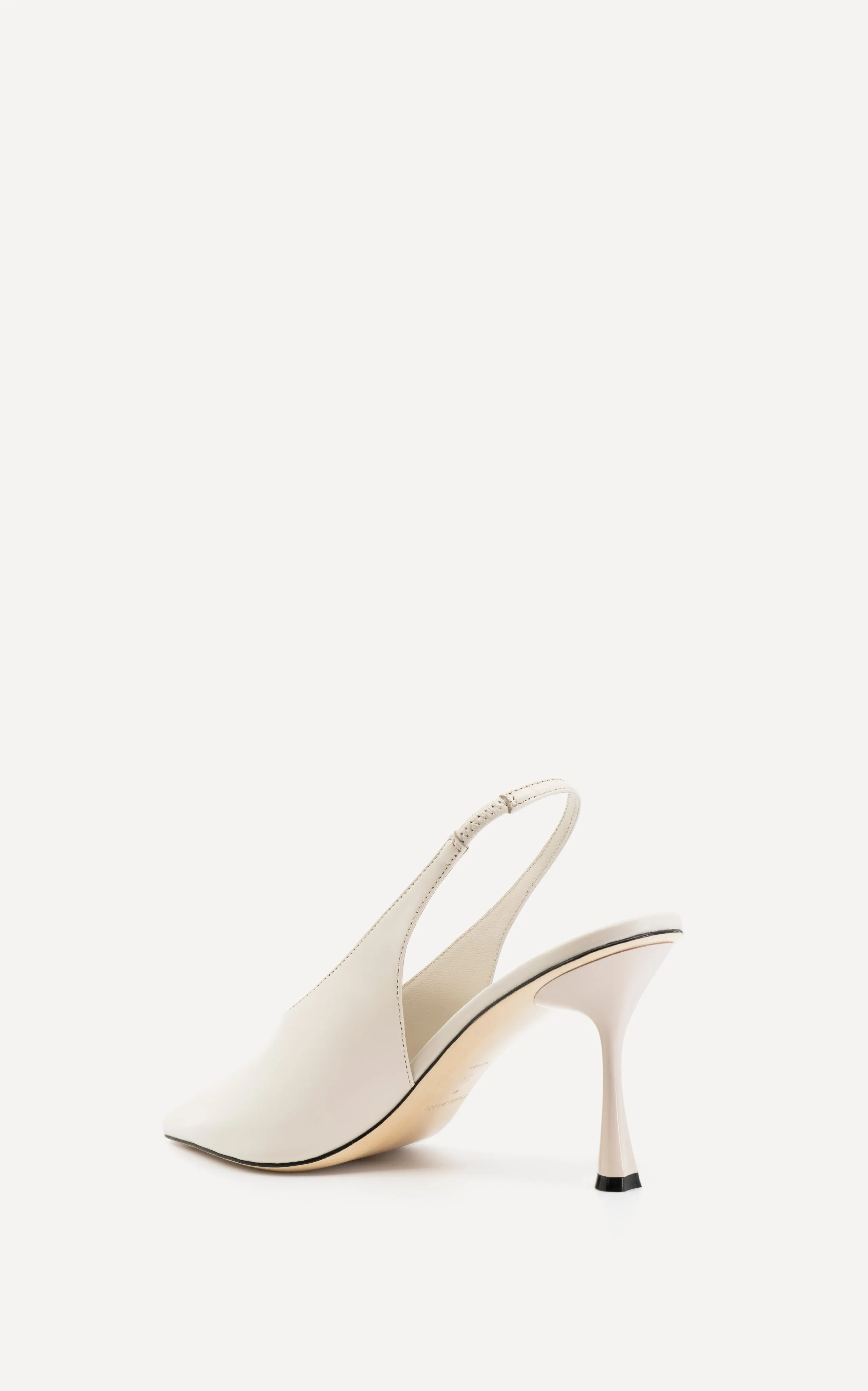 Razor Slingback 90 Heel | Stone