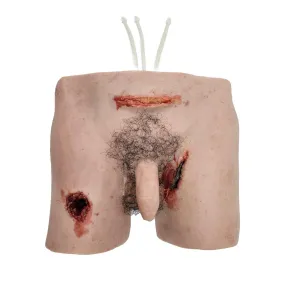 Realistic Trauma Wound Packing Groin Trainer for First Aid and Military Training