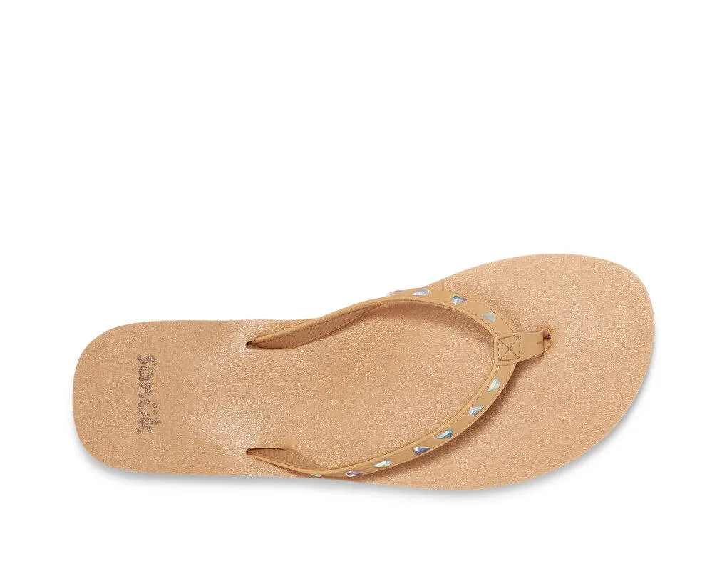 Sanuk Womens Yoga Joy Bling Champagne