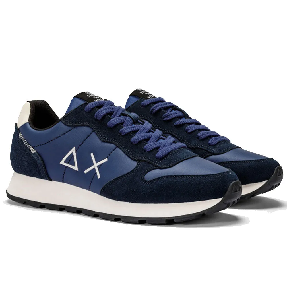 Scarpe Uomo Sun68 Sneakers Tom Classic Colore Navy Blue - Z43104