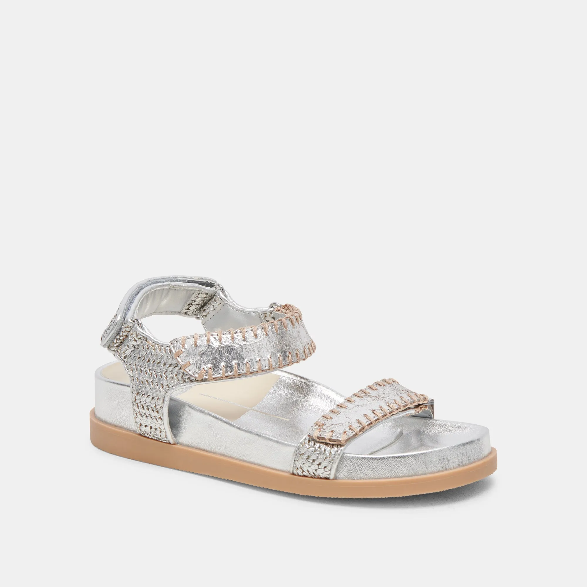 SENORA SANDALS SILVER KNIT