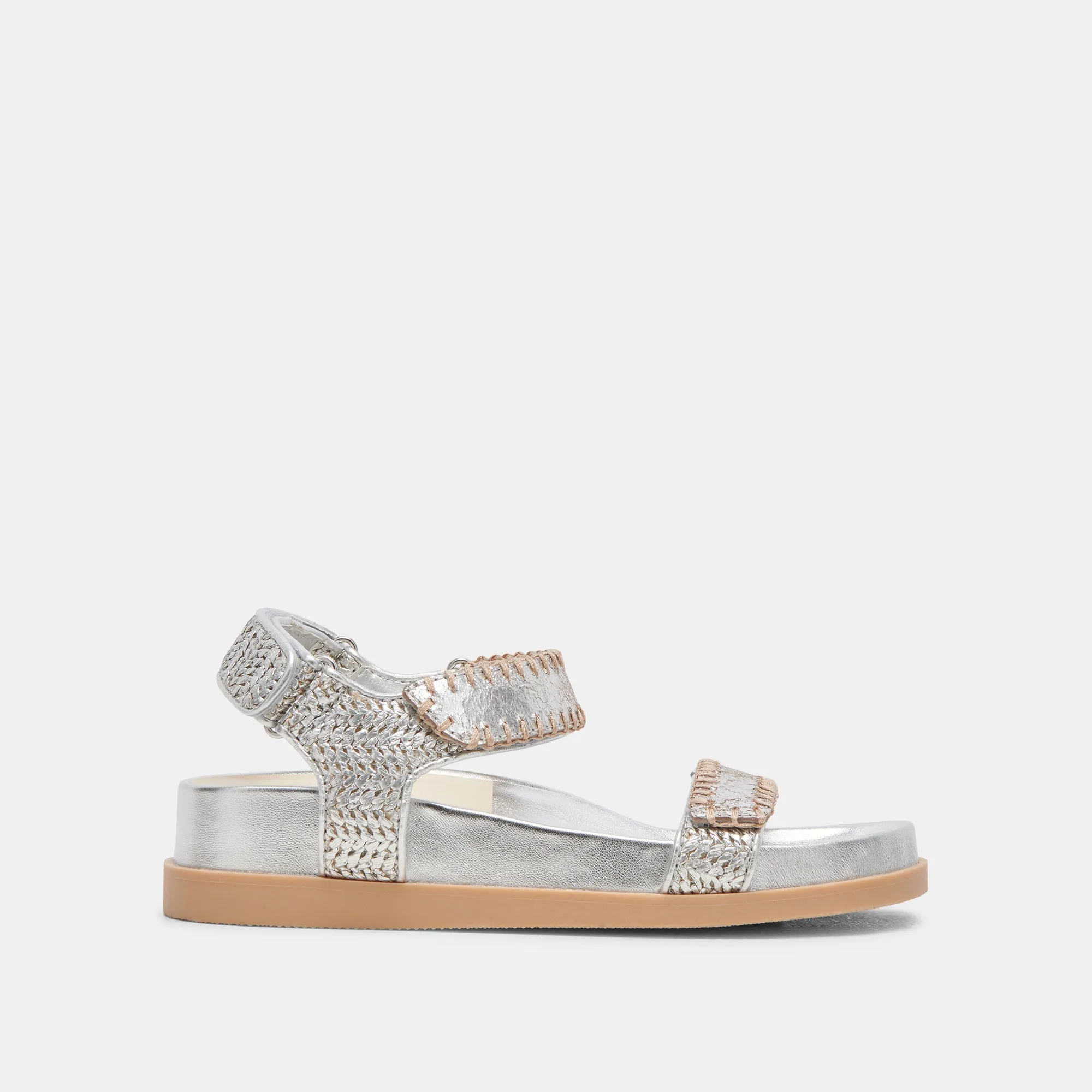 SENORA SANDALS SILVER KNIT