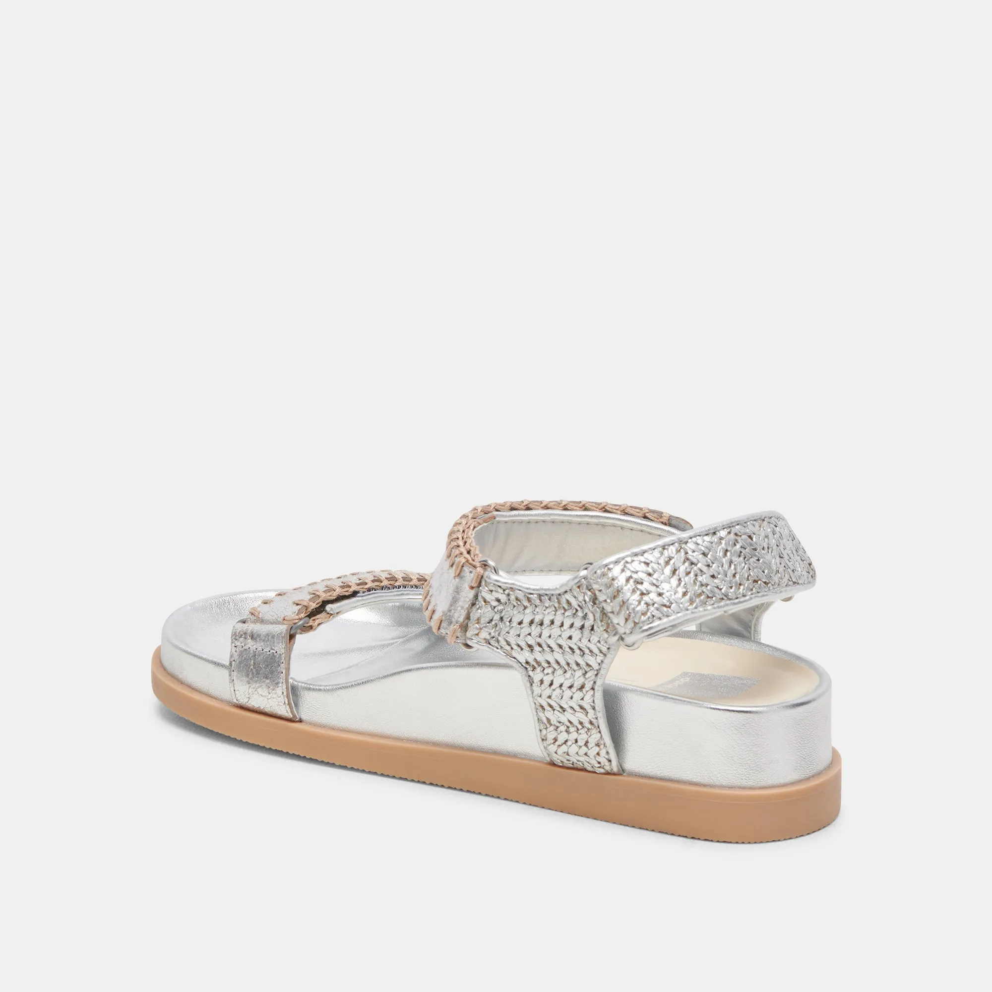 SENORA SANDALS SILVER KNIT