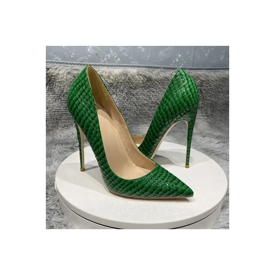 SerpentLux Chic Stiletto Pumps