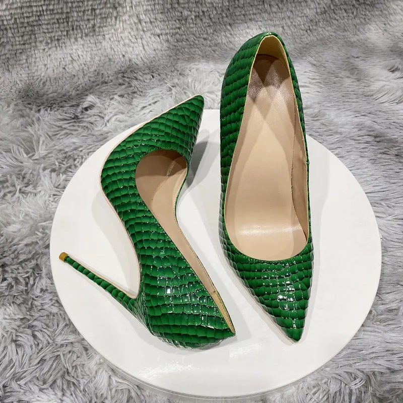 SerpentLux Chic Stiletto Pumps