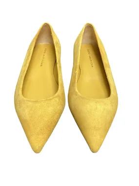 Shoes Flats By Good American In Yellow, Size: 7