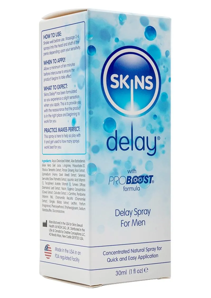 Skins Natural Delay Spray