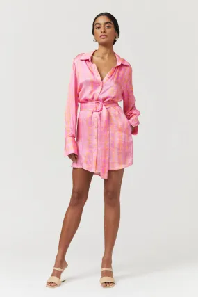 Suboo Leyla Mini Shirt Dress - Print