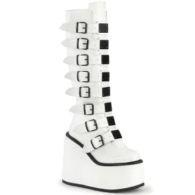 SWING-815 White Vegan Leather