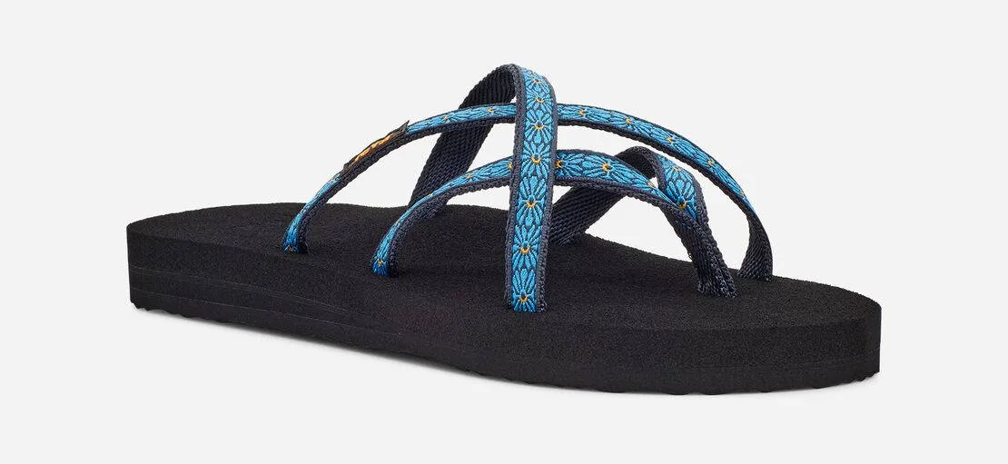 Teva Womens Olowahu Flower Loom Navy