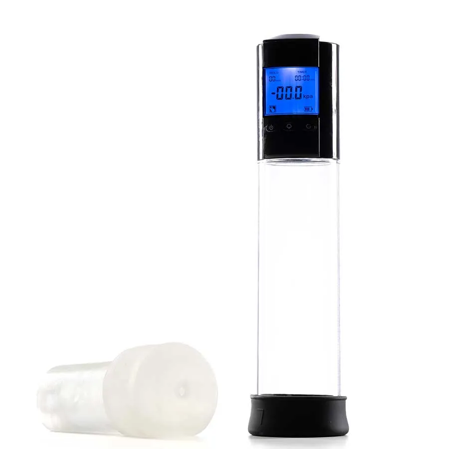 The Excelsior Smart Automatic Penis Pump with Stroker Sleeve by Lynk Pleasure