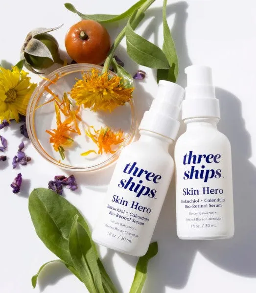 Three Ships - Bakuchiol   Calendula Bio-Retinol Serum