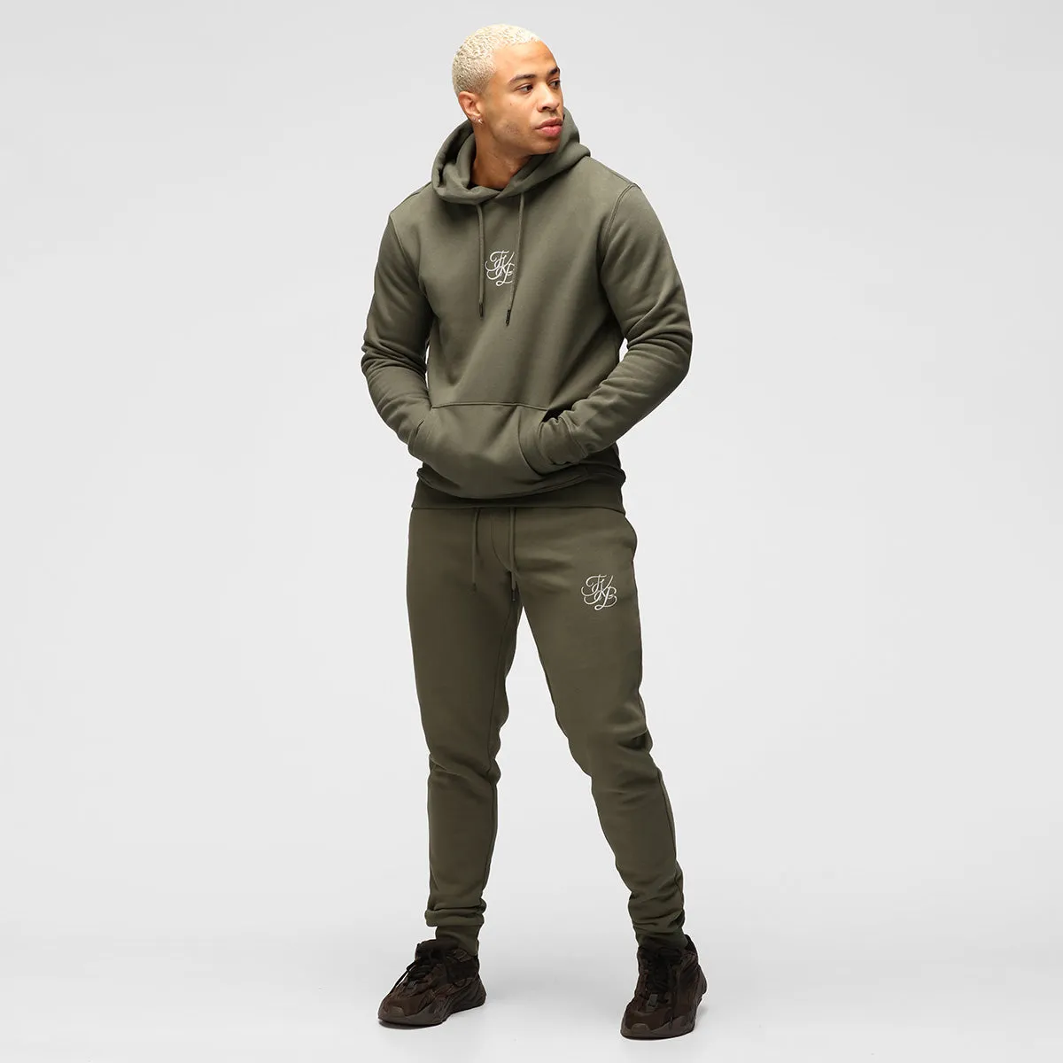 TKB Man Khaki Organic Hoodie