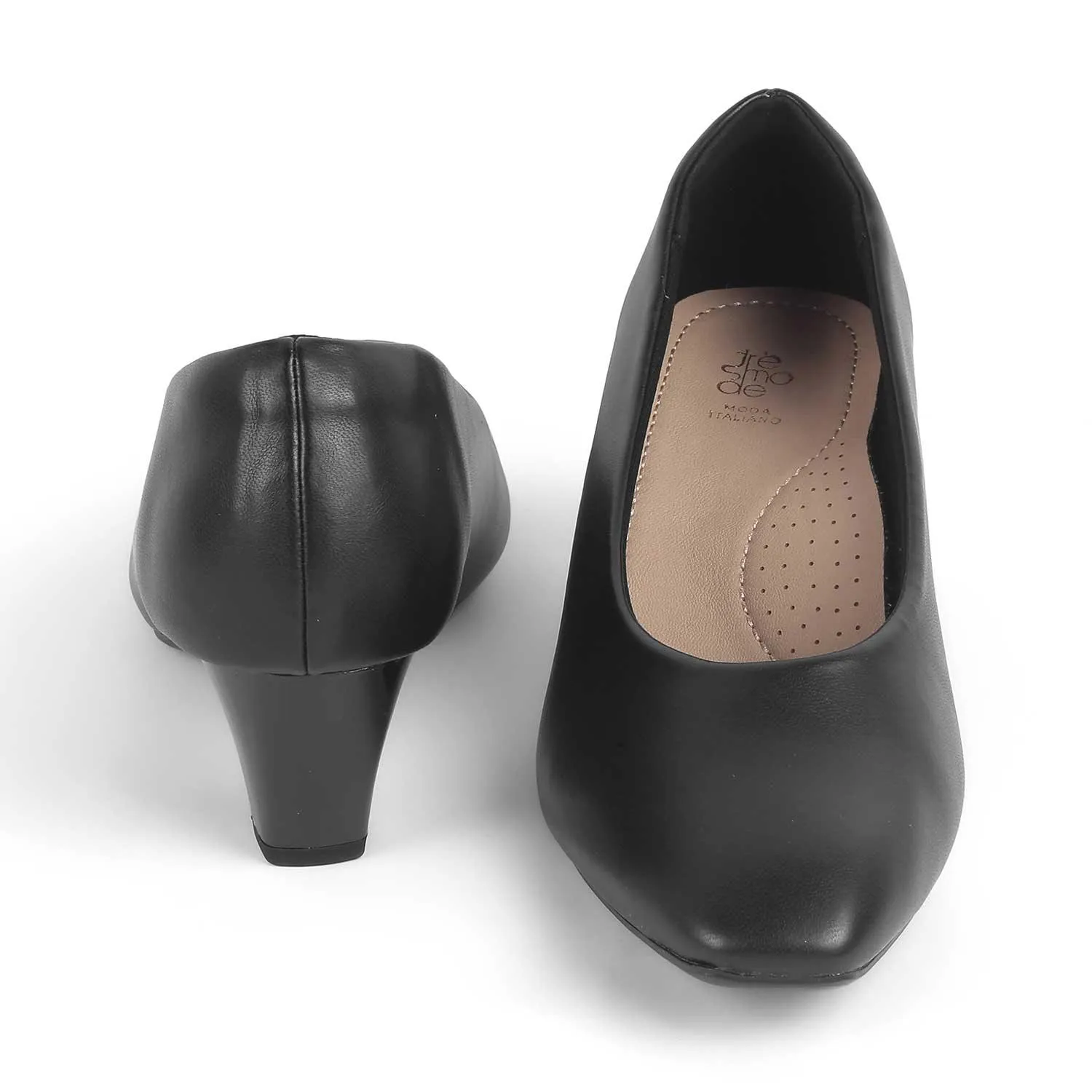 Tresmode Nanoi Black Women's Dress Pumps