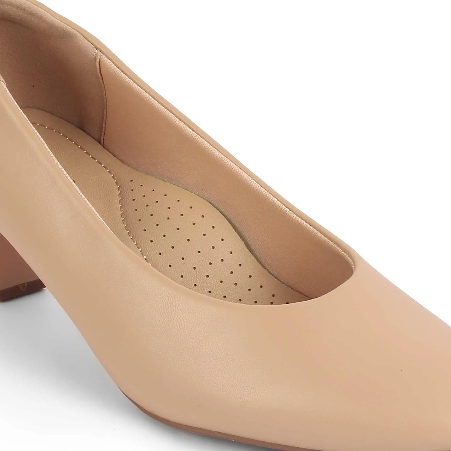 Tresmode Nanoi Tan Women's Dress Pumps