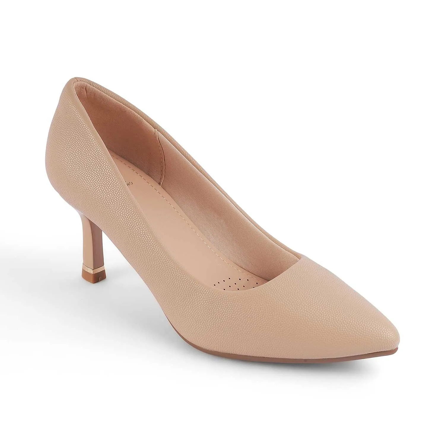 Tresmode Triango Beige Women's Dress Pumps