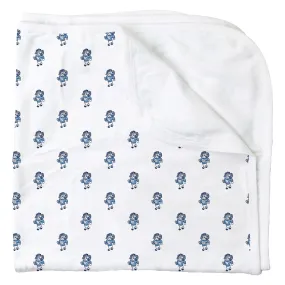 UNC All Over Print Logo Blanket