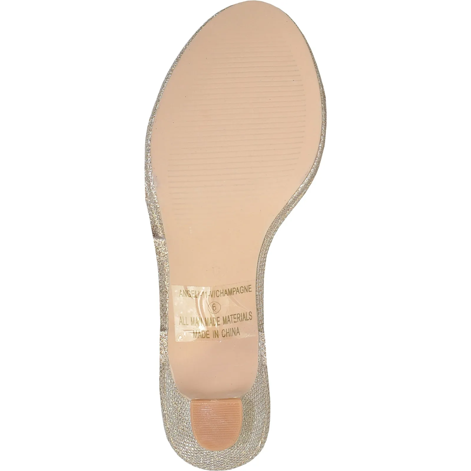 VANGELO Women Sandal ANGEL-11 Heel Party Prom & Wedding Sandal Champagne