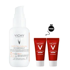 Vichy - Capital Soleil UV Age Daily Tinted Fluid SPF50 