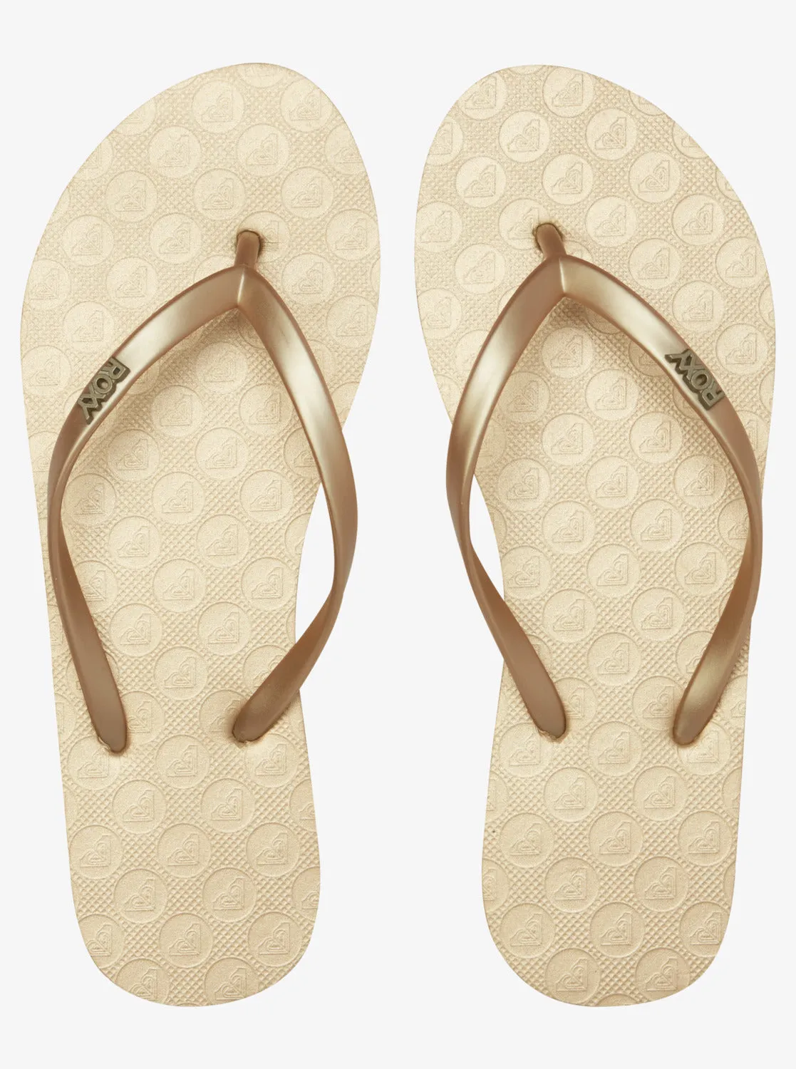 Viva Flip-Flops - Metallic Gold