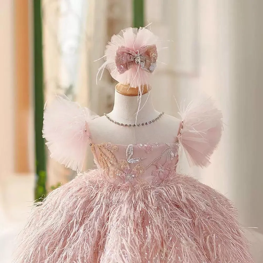 Whimsical Feathery Fairy Dress