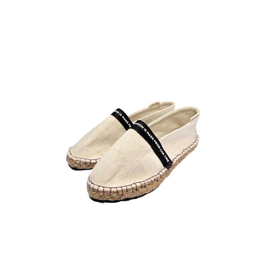 White Espadrille