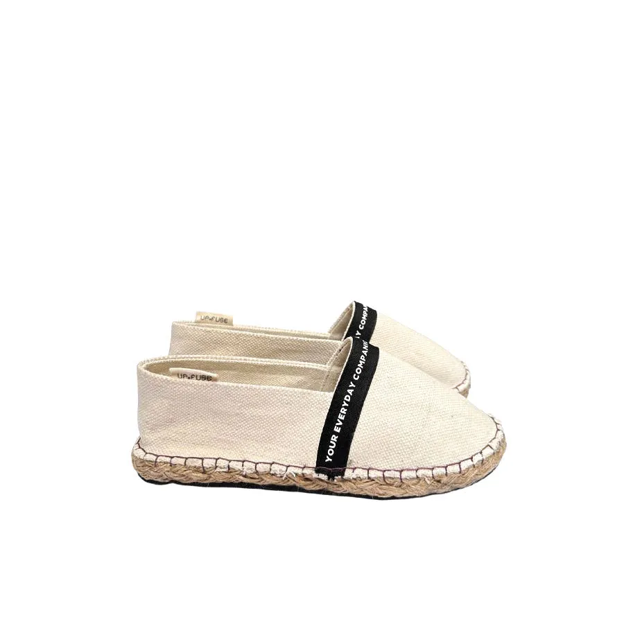 White Espadrille