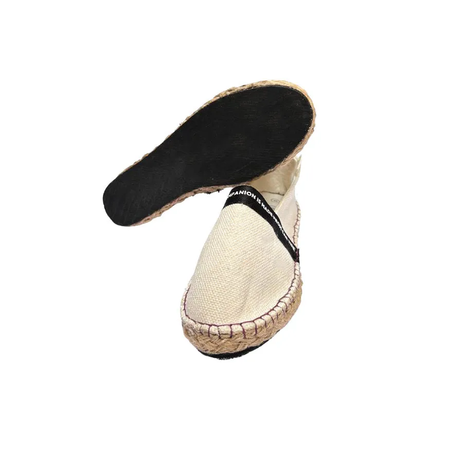 White Espadrille