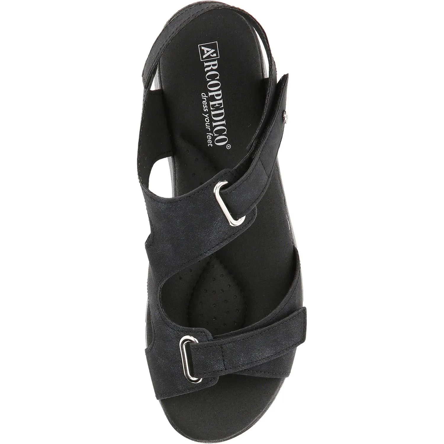 Women's Arcopedico Scream Black Lytech